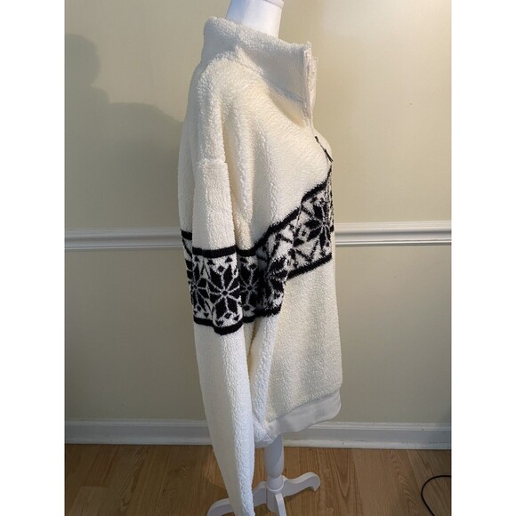 Chaps Women’s Fleece Pullover 1/4 Zipper Size 2XL - Picture 6 of 10